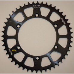 REAR SPROCKET ALUMINUM 52T-520 BLK /SUZ  Kawasaki KLX250S 2009-2014 Kawasaki KX250F 2004-2020 Kawasaki KX450F 2006-2020 Kawasaki KLX450R 2008-2019 Kawasaki KLX300R 1997-2007 Kawasaki KX250 1985-2007 Kawasaki KDX 200 1986-2006 Kawasaki KX125 1985-2005 Kawas