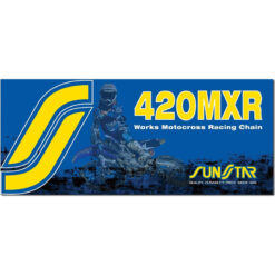 CHAIN MXR WORKS NON-SEALED 420X126 GLD/GLD  Honda CRF150RB Expert 2007-2013 Honda CR80R 1996-2002 Kawasaki KX100 1995-2014 Kawasaki KX65 2000-2017 Kawasaki KX80 1989-1991 Kawasaki KX80 Big Wheel 1988-1994 Suzuki RM100 2003-2003