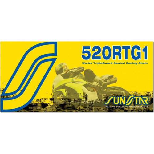 CHAIN RTG1 WORKS SEALED 520X120 GLD/GLD  Beta 390 RS 2015-2015 Beta 430 RS 2015-2016 Beta 500 RS 2015-2016 Beta 390 RR 2015-2017 Beta 430 RR 2015-2017 Beta 480 RR 2015-2017 Honda CR500AF 1997-2014 Husqvarna FE 350S 2015-2016 Husqvarna FE 501S 2015-2016 Yam
