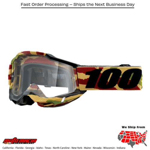 ACCURI 2 GOGGLE MISSION CLEAR LENS