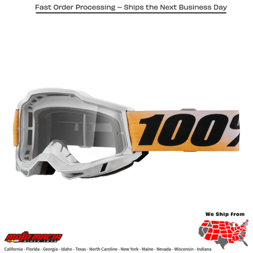 ACCURI 2 GOGGLE SHIV CLEAR LENS