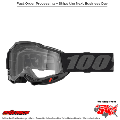 ACCURI 2 OTG GOGGLE BLACK CLEAR LENS