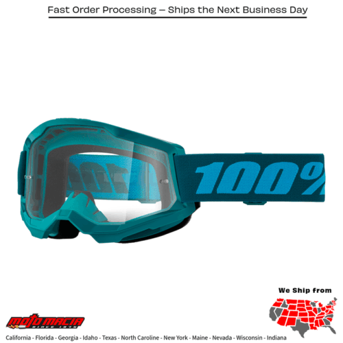STRATA 2 GOGGLE STONE CLEAR LENS