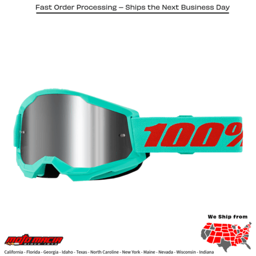 STRATA 2 GOGGLE MAUPITI MIRROR SILVER LENS
