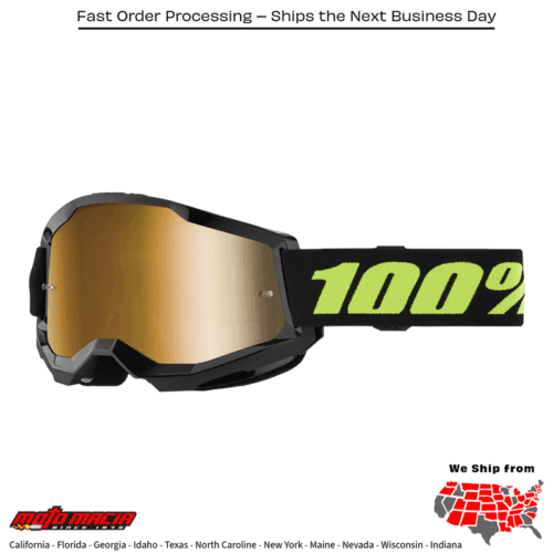 STRATA 2 GOGGLE SOLAR ECLIPSE MIRROR TRUE GOLD