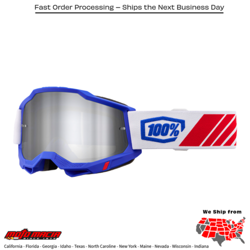 ACCURI 2 GOGGLE KOLBY MIRROR SILVER LENS