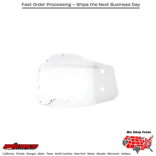 RC2/AC2/ST2 FORECAST SHEET CLEAR LENS