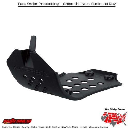 ACERBIS Skid Plate (protector de carter) BLACK KAWASAKI KX450F 09-15 KAWASAKI KX450F 2009-2015