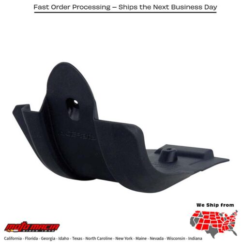 ACERBIS Skid Plate (protector de carter) BLACK YAMAHA YZ450F 10-13 YAMAHA YZ450F 2010-2013