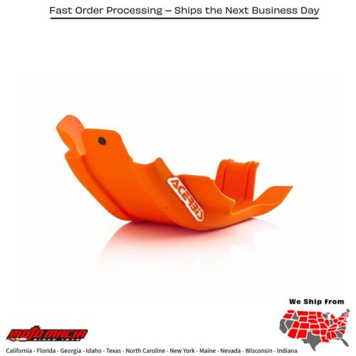 ACERBIS Skid Plate (protector de carter) ORANGE KTM 350 EXC-F 17-19 KTM 250 EXC-F 17-19 KTM 350 EXC-F 2017-2019 KTM 250 EXC-F 2017-2019