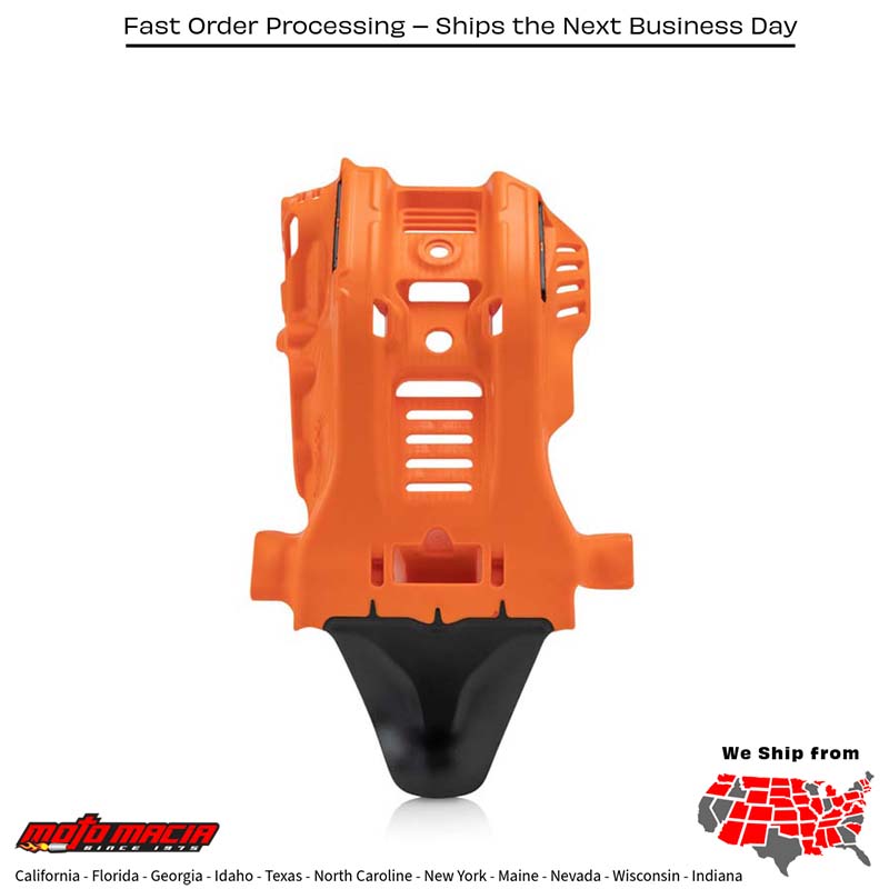 ACERBIS Skid Plate (protector de carter) ORANGE/BLACK KTM 250 SX 19-22 KTM 300 XC 19-19 KTM 250 XC 19-19 KTM 300 XC TPI 20-22 KTM 250 XC TPI 20-22 KTM 250 SX 2019-2022 KTM 300 XC 2019-2019 KTM 250 XC 2019-2019 KTM 300 XC TPI 2020-2022 KTM 2