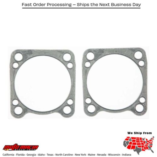 M8 Base Gasket .014"RC Gen2 Embossing PR (Junta Base M8) Mpn C10242 Harley 2018-2021