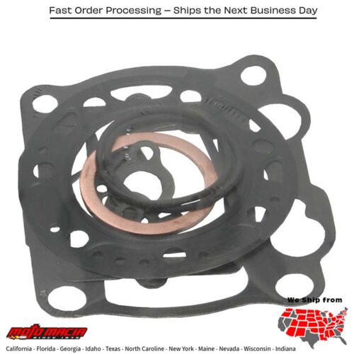 Top End Gasket Kit 68.5MM Kaw (Juego de Juntas Superior 68.5MM Kaw) Mpn C7861 KX250 2002 2003