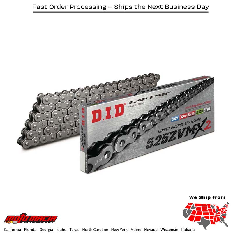 CHAIN 525ZVM-X2-110ZB