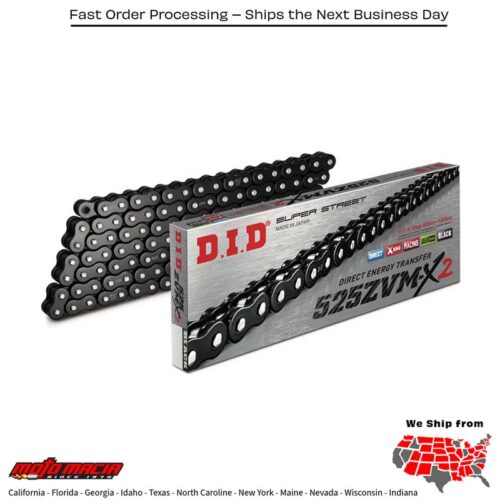 CHAIN 525ZVM-X2 BK&BK-120ZB