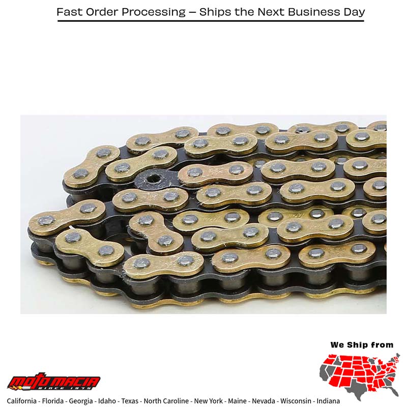 HI-PERFORMANCE 520MX 25' RACING CHAIN GOLD