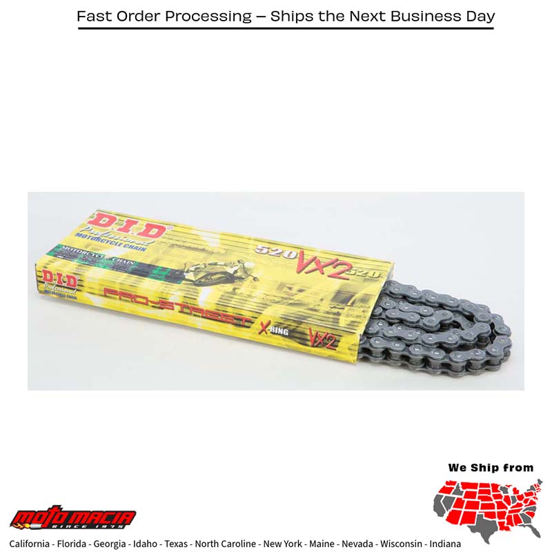 PRO-STREET 520VX2-96 X-RING CHAIN