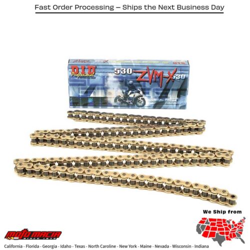 SUPER STREET 530ZVMXG-160L X-RING CHAIN GOLD