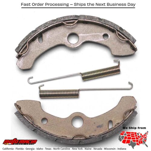 Brake Shoes (bandas de freno) EBC Yamaha YFM350FW Big Bear 4WD [SRA] 1989-1998  YFM350U Big