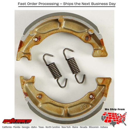 Brake Shoes (bandas de freno) EBC Kawasaki KDX 50 2003-2006 Suzuki Lt50 Quadrunner 1984-1987 Suzuk