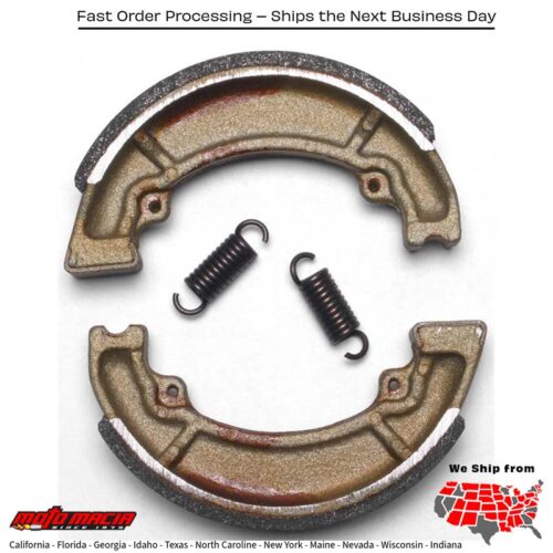 Brake Shoes (bandas de freno) EBC Suzuki RM250 1981-1983  RM125 1981-1987 616
