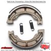 Brake Shoes (bandas de freno) EBC Suzuki RM125 1979-1980  RM100 1979-1981  Sp100 1983-