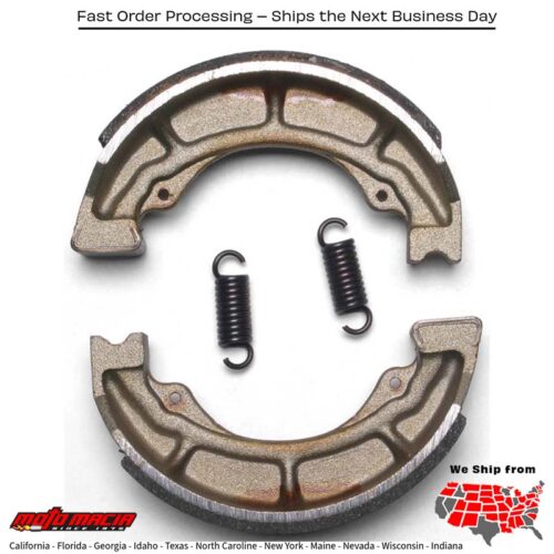 Brake Shoes (bandas de freno) EBC Suzuki RM125 1979-1980  RM100 1979-1981  Sp100 1983-