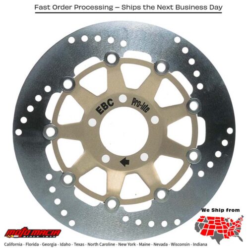 Rotor (disco de freno) EBC Honda CMX450 Rebel 450 1986-1987 MD1041LS