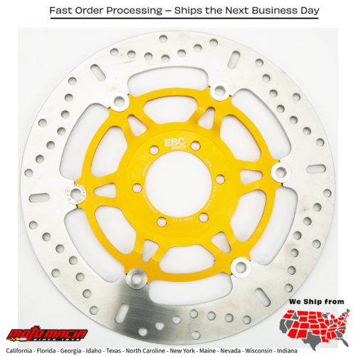 Rotor (disco de freno) EBC Aprilia Futura 2001-2005 Ducati Super Sport 900 1990-1990 Yamaha YZF600R