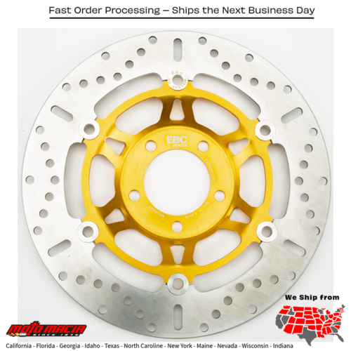 Rotor (disco de freno) EBC Suzuki SV650S 1999-2002  SV650 1999-2002  GSX600F Katana 198