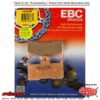 Brake Pads (pastillas de freno) EBC Bennche Gray Wolf 500 2015-2016  Gray Wolf 700 2015-2016