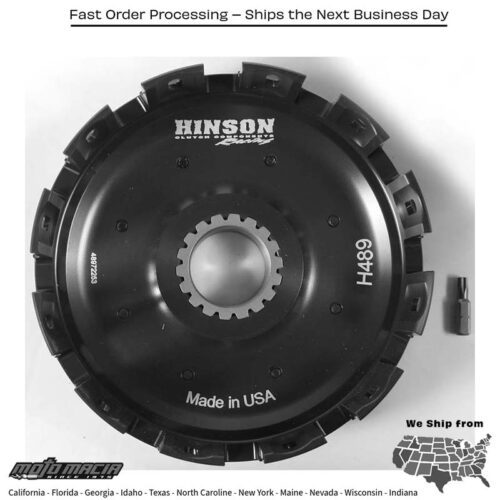 Clutch Basket (campana de embrague) HINSON Honda CRF450R CR250R 1992-2012 H489