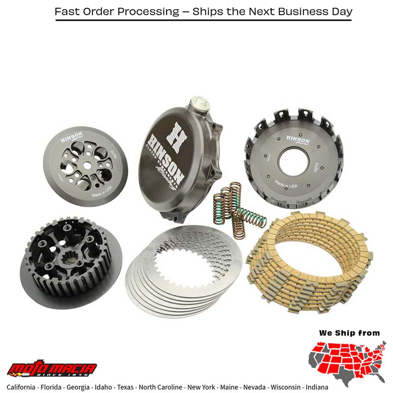 Complete Clutch Kit (embrague completo) HINSON Honda CRF250R 2004-2009 HC094