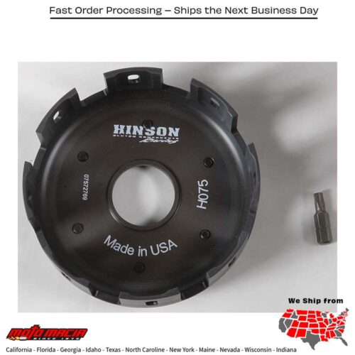 Clutch Basket (campana de embrague) HINSON Kawasaki Suzuki KX65 KX60 RM65 1983-2021 H075