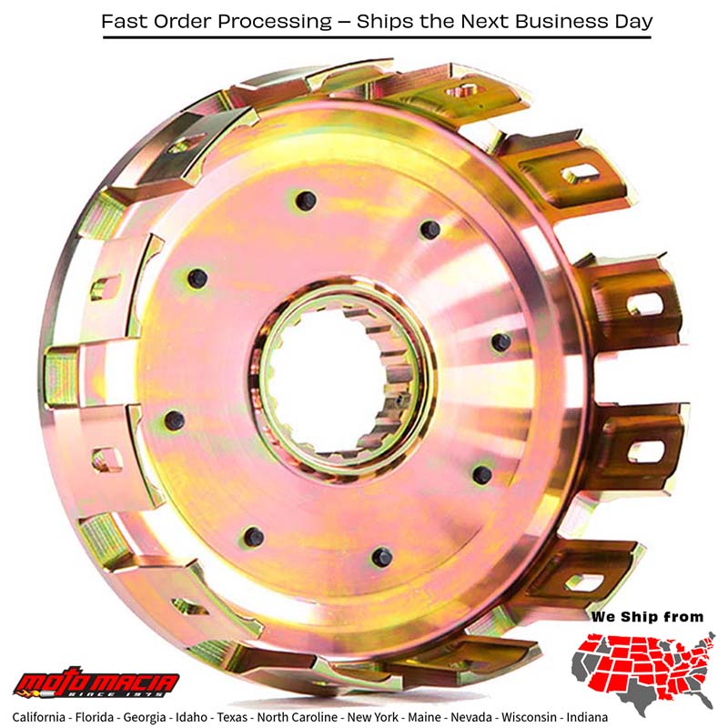 Clutch Basket (campana de embrague) HINSON Kawasaki KX250F KX450F KLX450R 2006-2019 HS363