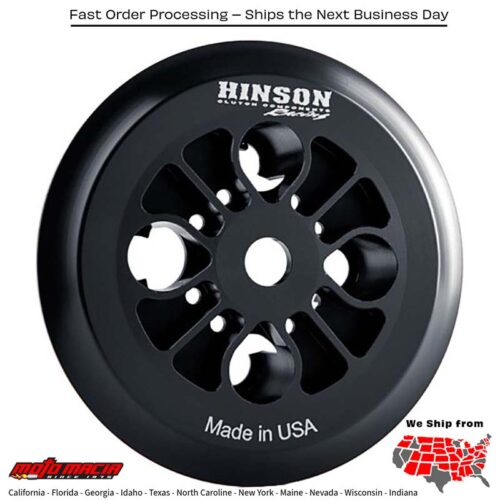 "HINSON BILLET PRESSURE PLATE KX85 '01-19" Kawasaki Husqvarna KX85 KX100 FE 501 KX112 1998-2022