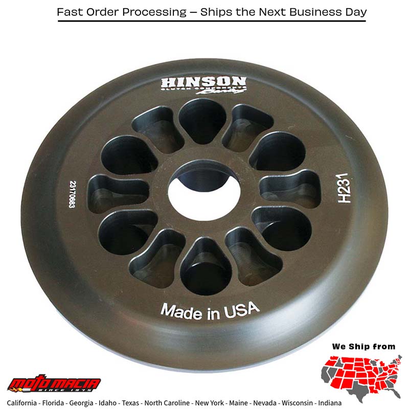 "BILLET PRESSURE PLATE" Kawasaki KX250F KX250X 2021-2022