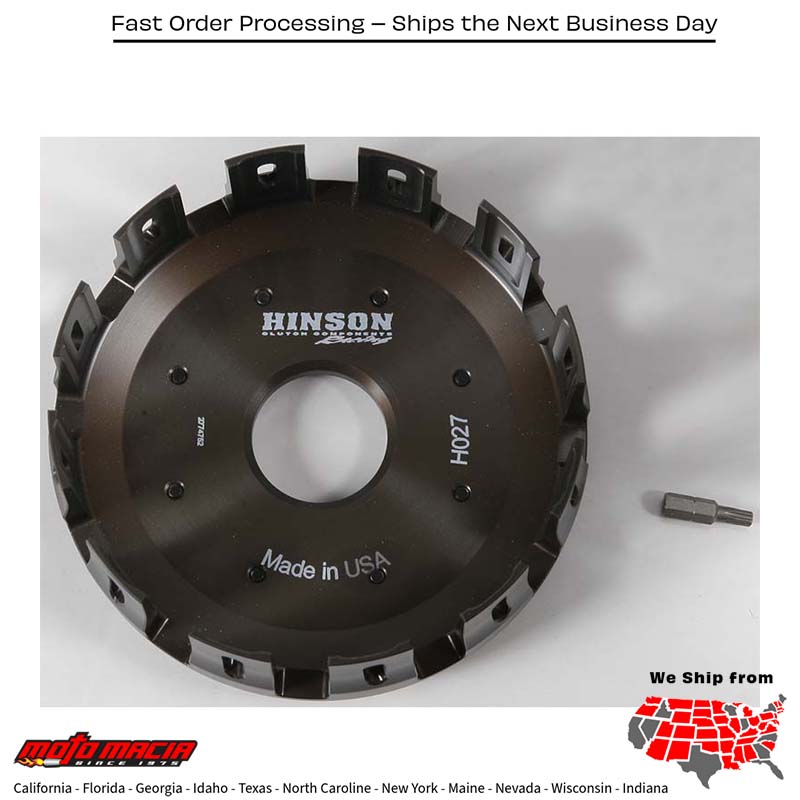 Clutch Basket (campana de embrague) HINSON Suzuki RM125 1992-2008 H027