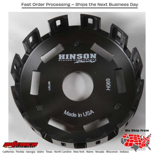 Clutch Basket (campana de embrague) HINSON Yamaha WR400F YZ400F YFM660R Raptor 1998-2005 H069
