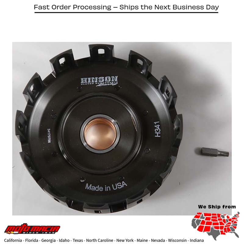 Clutch Basket (campana de embrague) HINSON Yamaha YZ250F 2009-2013 H341