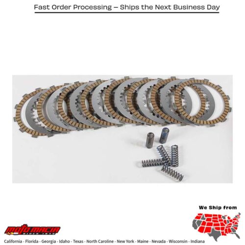 Clutch Fiber Spring Kit Steel (juego de discos de embrague) HINSON Yamaha YFZ450R YFZ450R SE YFZ450