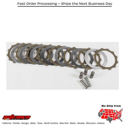 Clutch Fiber Spring Kit Steel (juego de discos de embrague) HINSON Kawasaki Suzuki KX250F RM-Z250 K