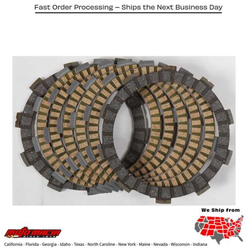 "Plates Kit-Fiber 7 Plates" Y (juego de discos de embrague) HINSON Yamaha YZ85 2002-2022 FP159-7-00