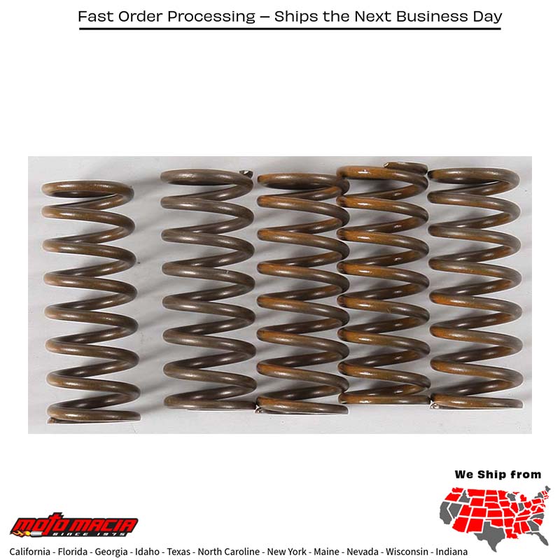 "HIGH TEMP SPRINGS 5 SPRINGS" Kawasaki KX450F KLX450R KFX 450R 2006-2020