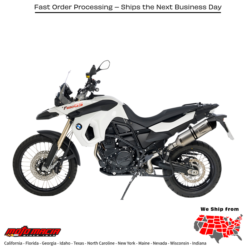 Slip-On Sbk Lv One BMW GS (Slip-On Sbk Lv Uno BMW GS) MPN 8287EU - Fit BMW F 650 GS 09-12 - Image 4