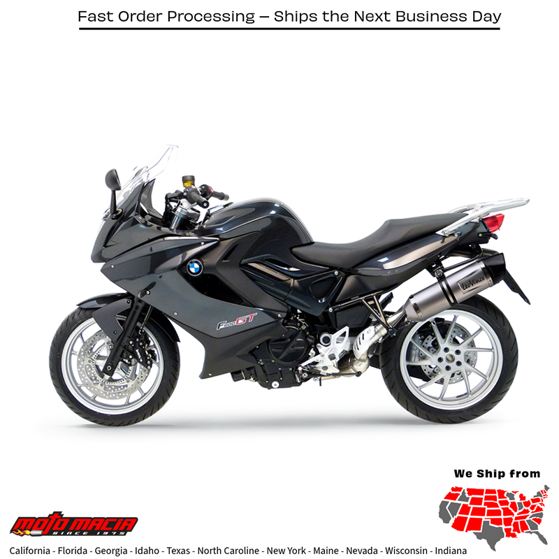 SLIP-ON SBK LVONE BMW F800 (SLIP-ON SBK LVONE BMW F800) Muffler Black 2013-2016 - Image 2