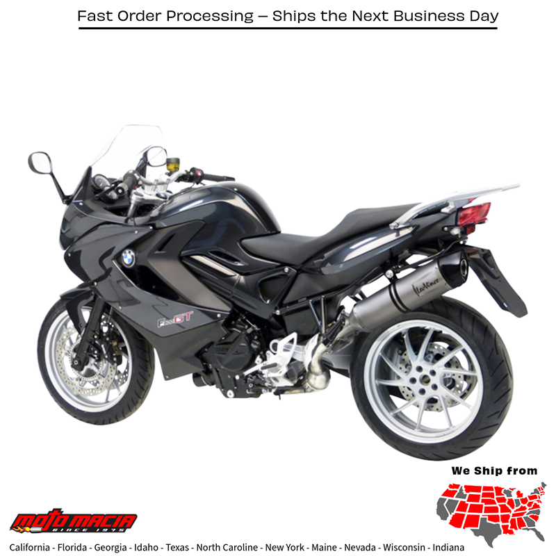 SLIP-ON SBK LVONE BMW F800 (SLIP-ON SBK LVONE BMW F800) Muffler Black 2013-2016 - Image 3