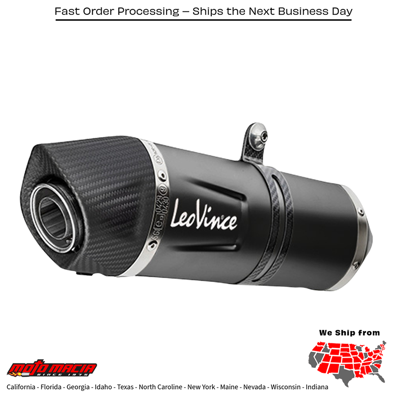 Muffler Lv1 Black (Silenciador Lv1 Negro) Mpn: 14423ebu Fitment Benelli 302 S 2019 2020 - Image 4