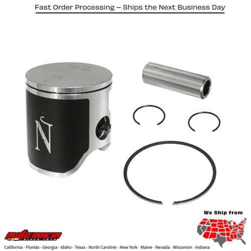 PISTON KIT NIKASIL CYL 53.94/STD 11:1 Fitment Kawasaki KX125 1998 1999