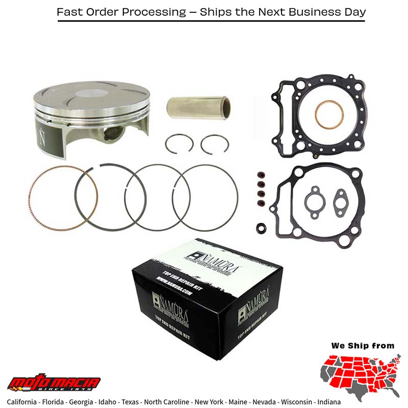 Top End & Piston HYPERDRYVE 95.46/STD 12.0:1 Suzuki RM-Z450 2005-2007